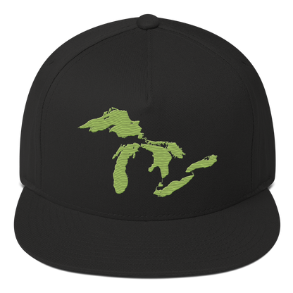 Great Lakes Snapback | 5-Panel - Gooseberry Green