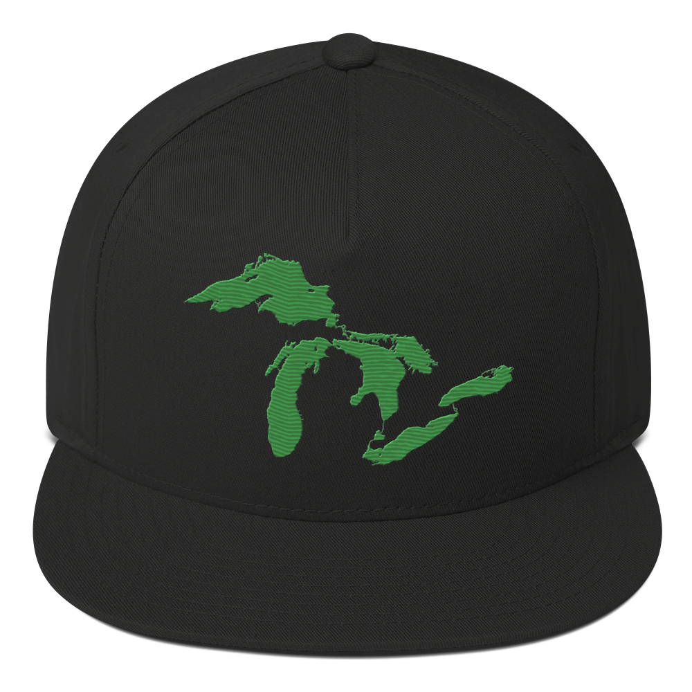 Great Lakes Snapback | 5-Panel - Shamrock Green