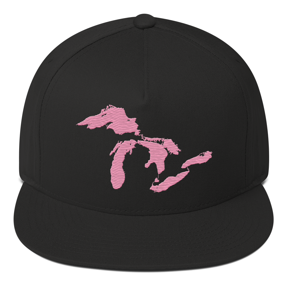 Great Lakes Snapback | 5-Panel - Caddie Pink