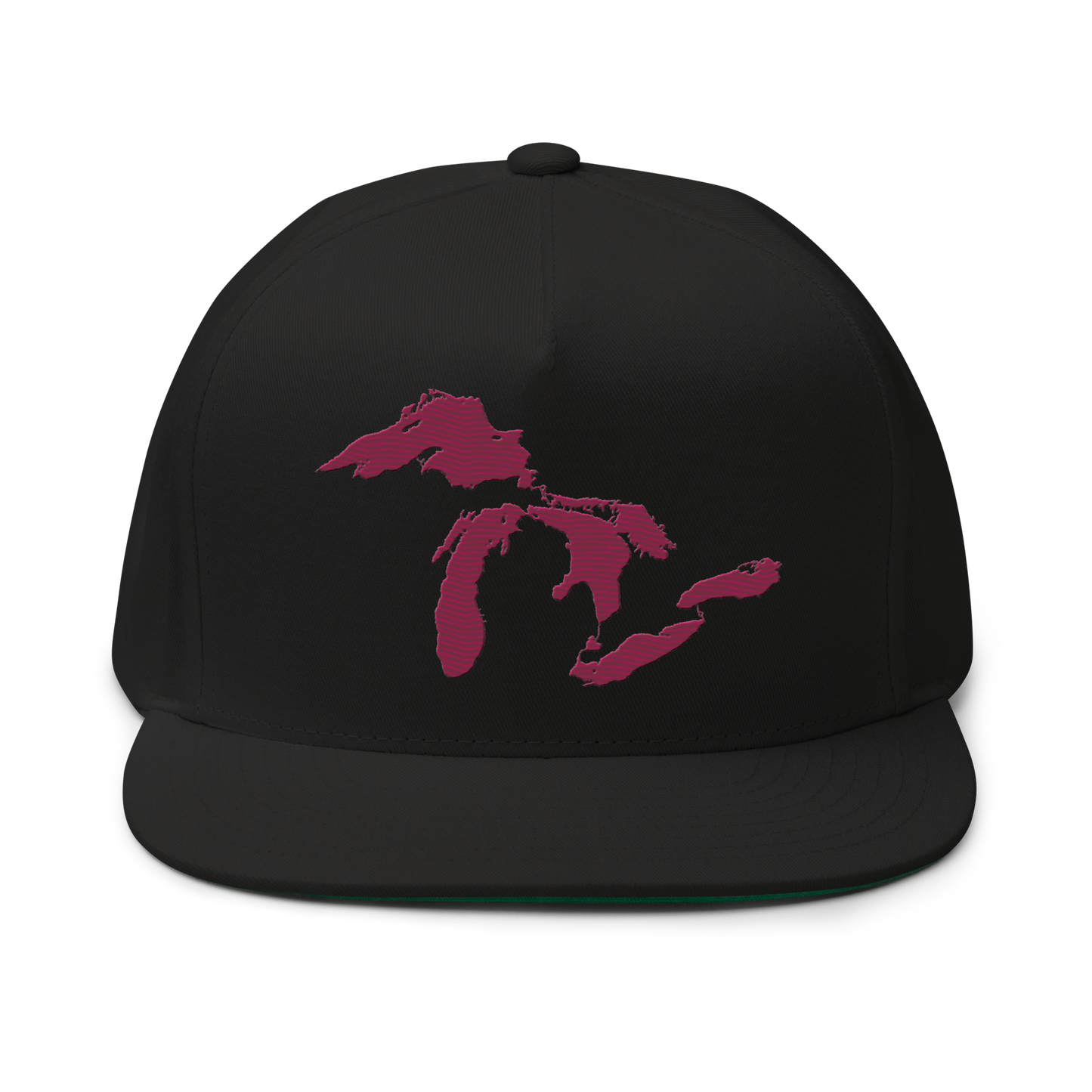 Great Lakes Snapback | 5-Panel - Ruby Red