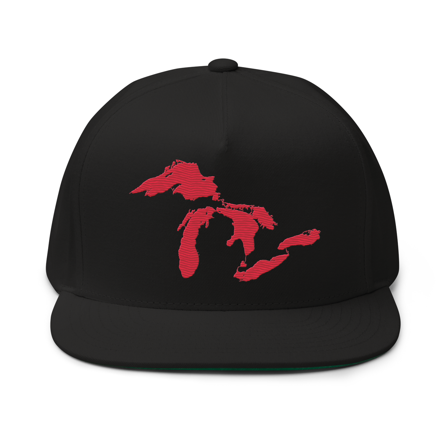 Great Lakes Snapback | 5-Panel - Lighthouse Red