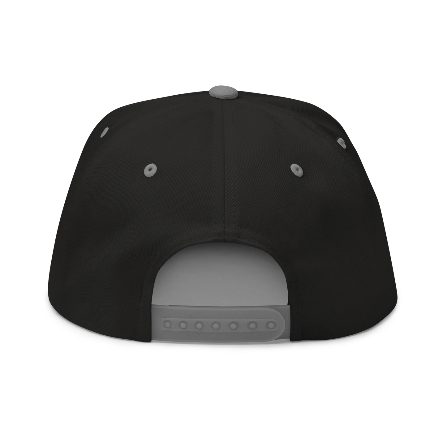 Detroit '313' Flat BIll Snapback (Iron Ore Grey Tag Font)