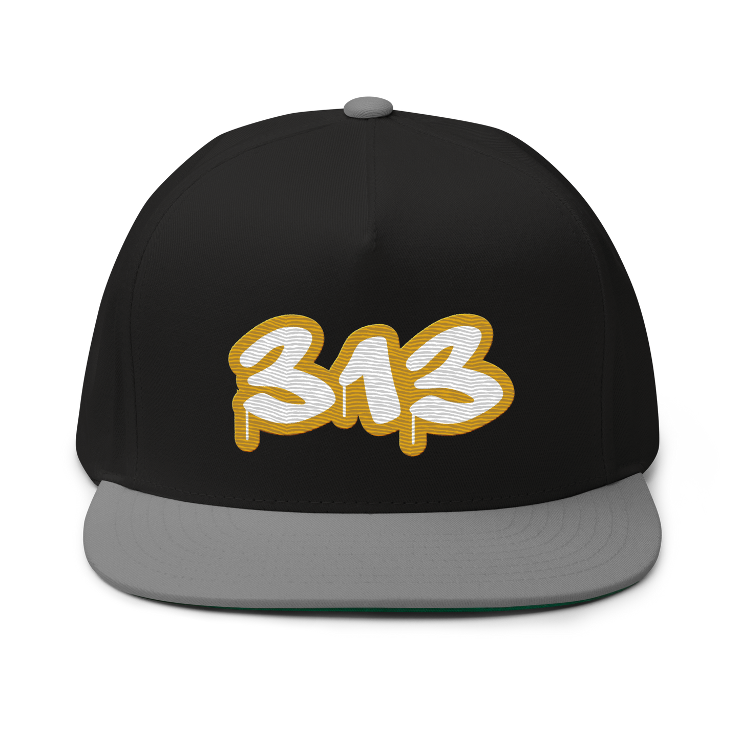 Detroit '313' Flat BIll Snapback (Gold Tag Font)