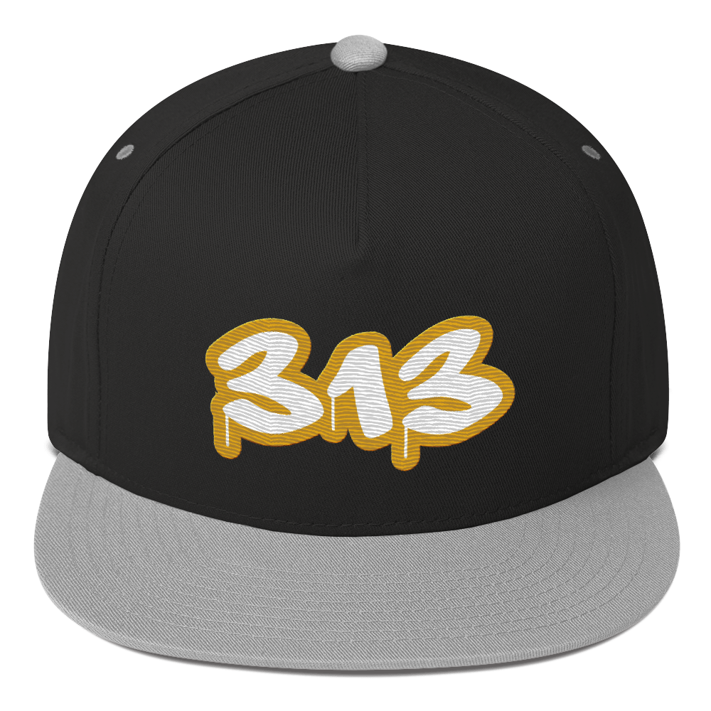 Detroit '313' Flat BIll Snapback (Gold Tag Font)