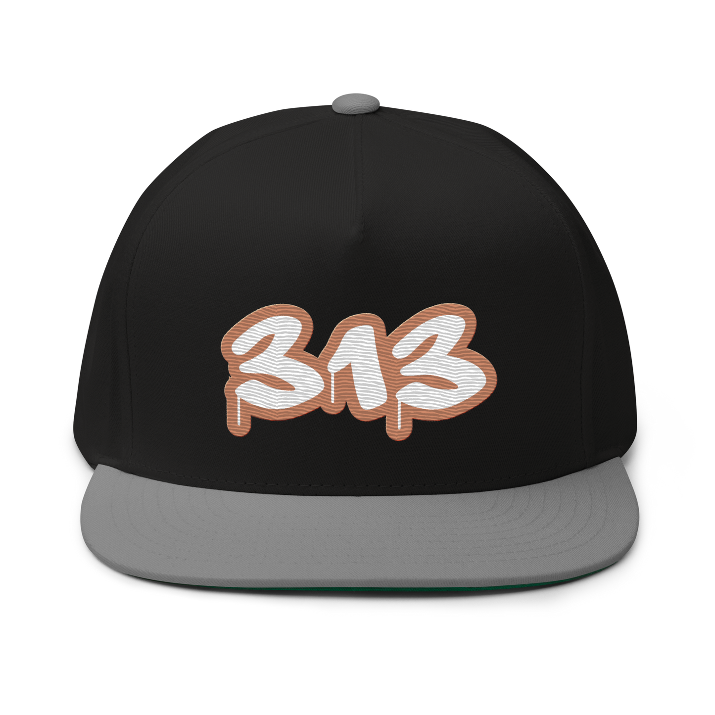 Detroit '313' Flat BIll Snapback (Copper Tag Font)