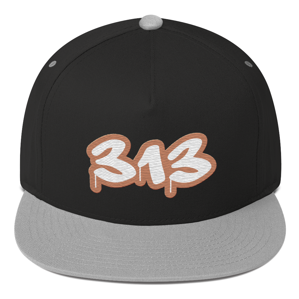 Detroit '313' Flat BIll Snapback (Copper Tag Font)