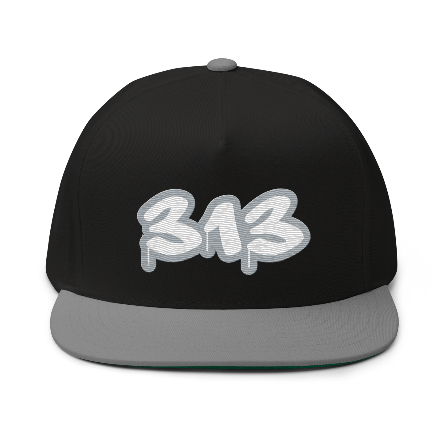 Detroit '313' Flat BIll Snapback (Silver Tag Font)