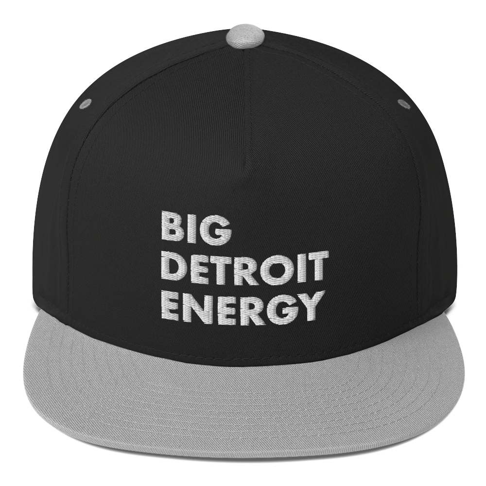 'Big Detroit Energy' Flat Bill Snapback