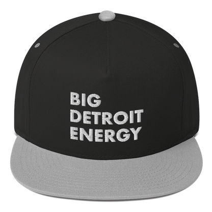 'Big Detroit Energy' Flat Bill Snapback