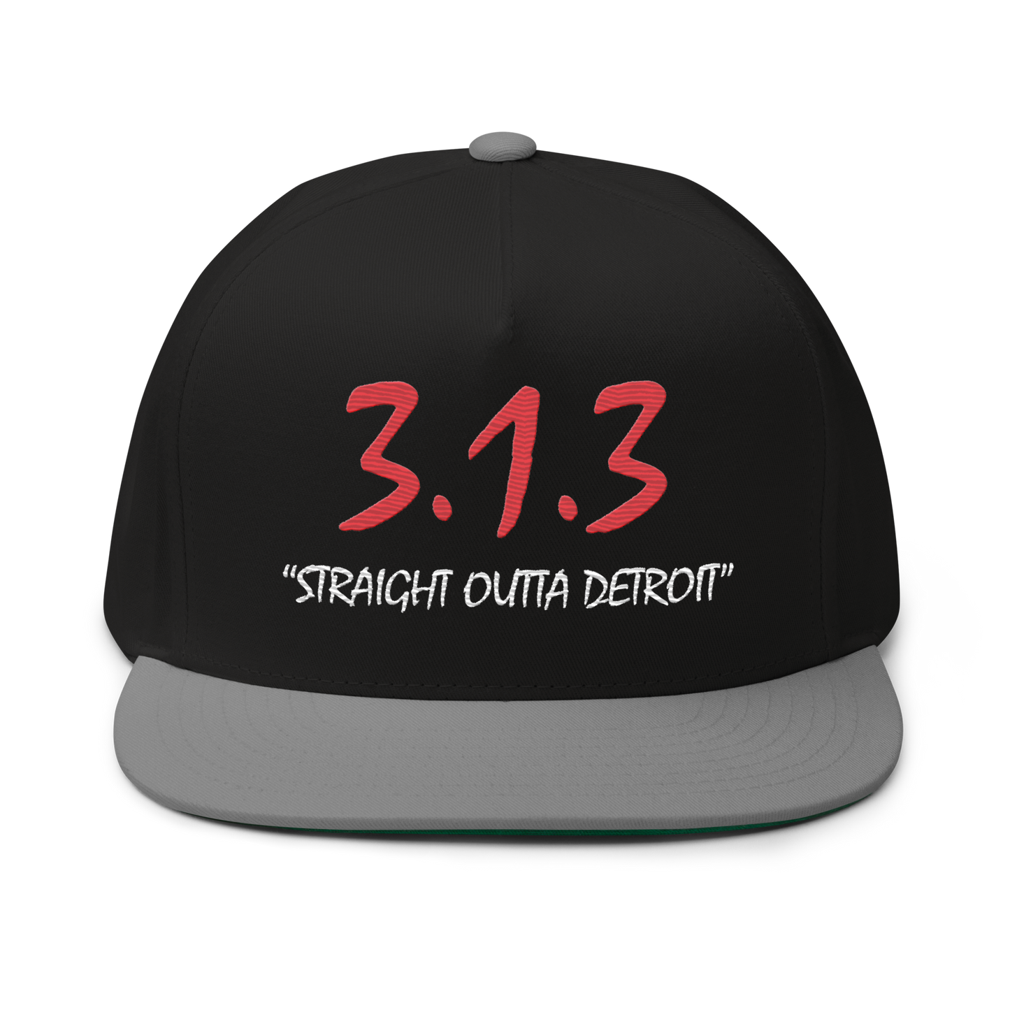 '313 Straight Outta Detroit' Snapback | 5-Panel