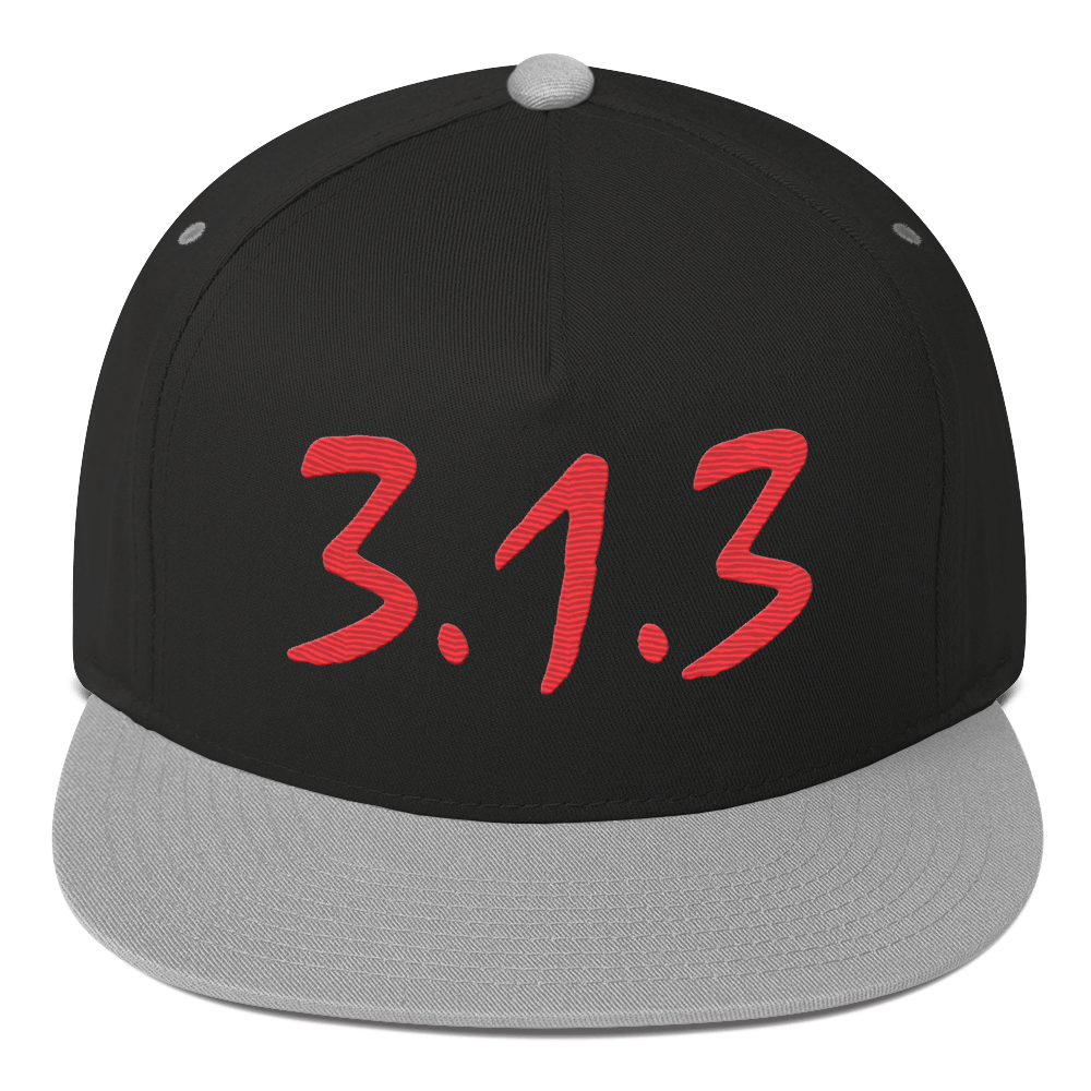 Detroit '313' Snapback (Compton Font) | 5-Panel