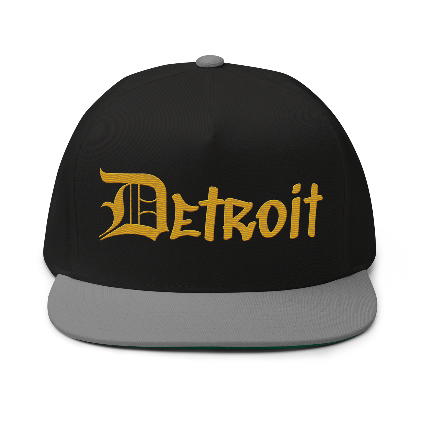 'Detroit' Snapback (OED Tag Font) | Gold