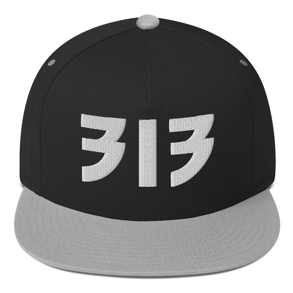 Detroit '313' Snapback (Glam Font) | 5-Panel