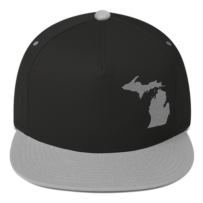 Michigan Snapback | 5-Panel - Grey Outline