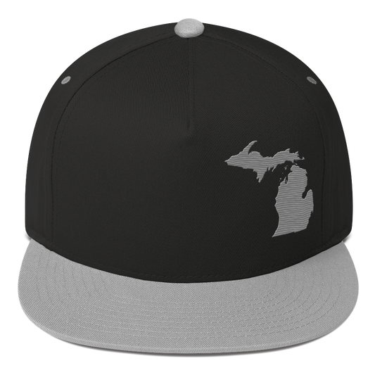 Michigan Snapback | 5-Panel - Grey Outline