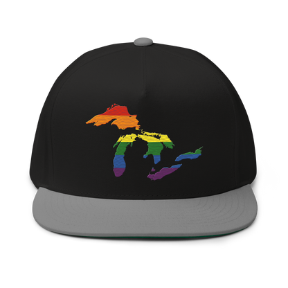 Great Lakes Snapback | 5-Panel - Rainbow Pride Edition