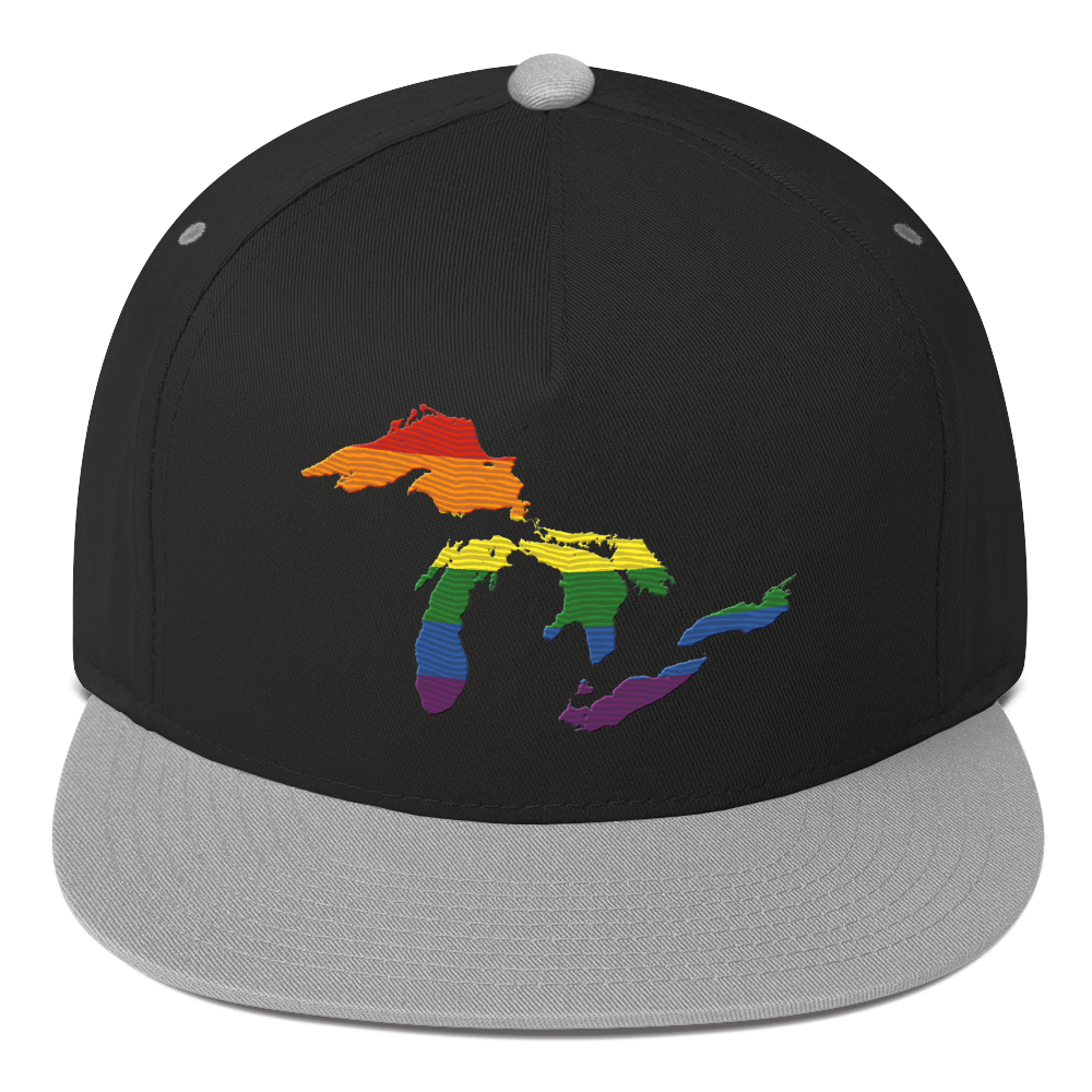 Great Lakes Snapback | 5-Panel - Rainbow Pride Edition