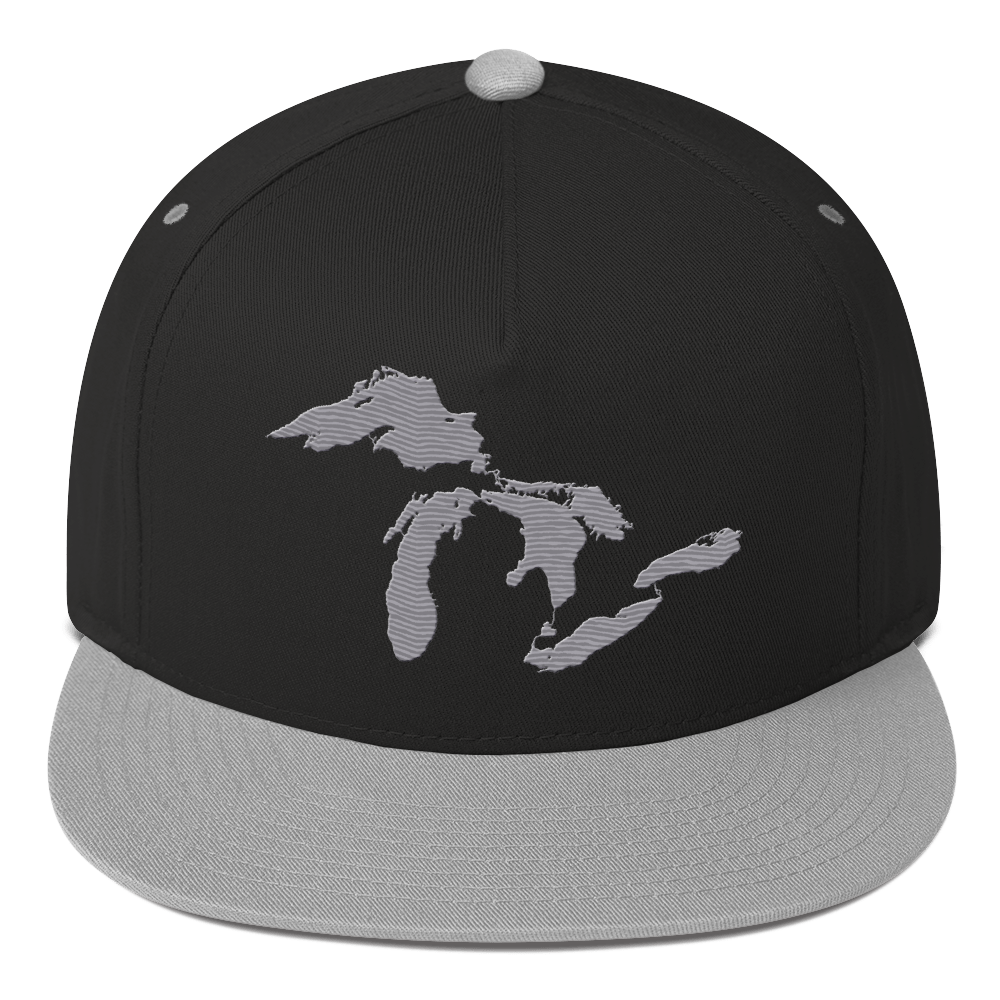 Great Lakes Snapback | 5-Panel - Grey