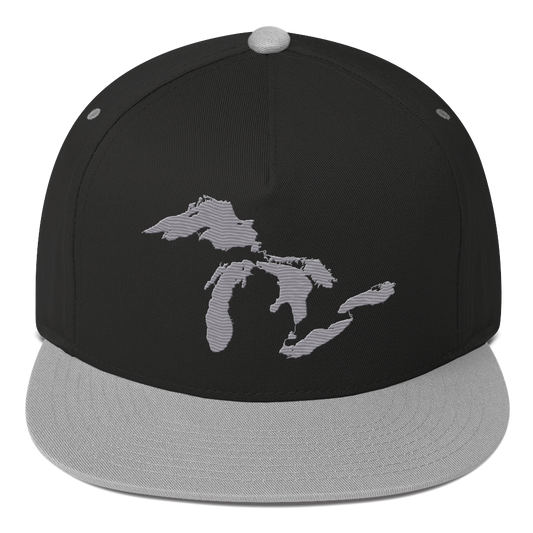 Great Lakes Snapback | 5-Panel - Grey