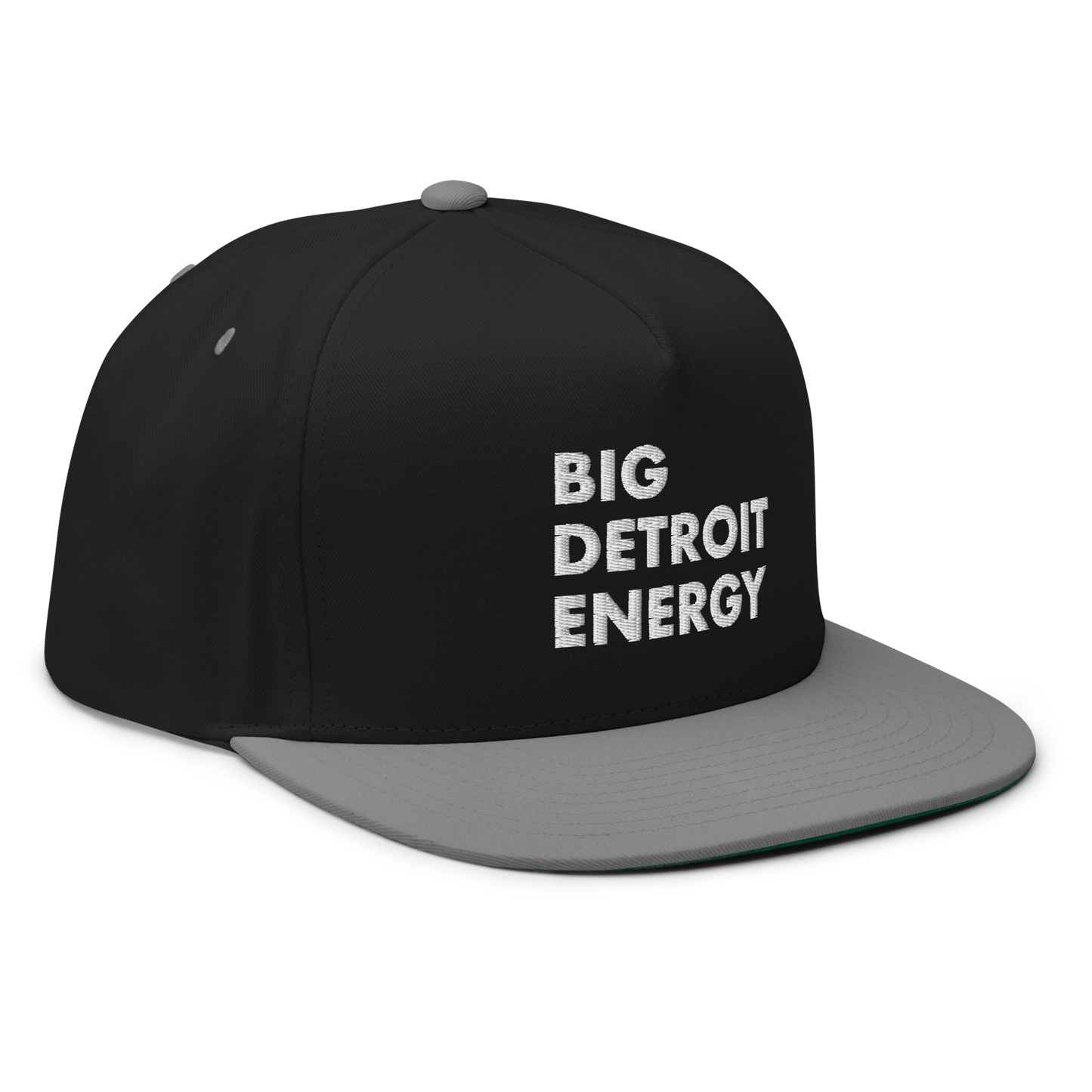 'Big Detroit Energy' Flat Bill Snapback