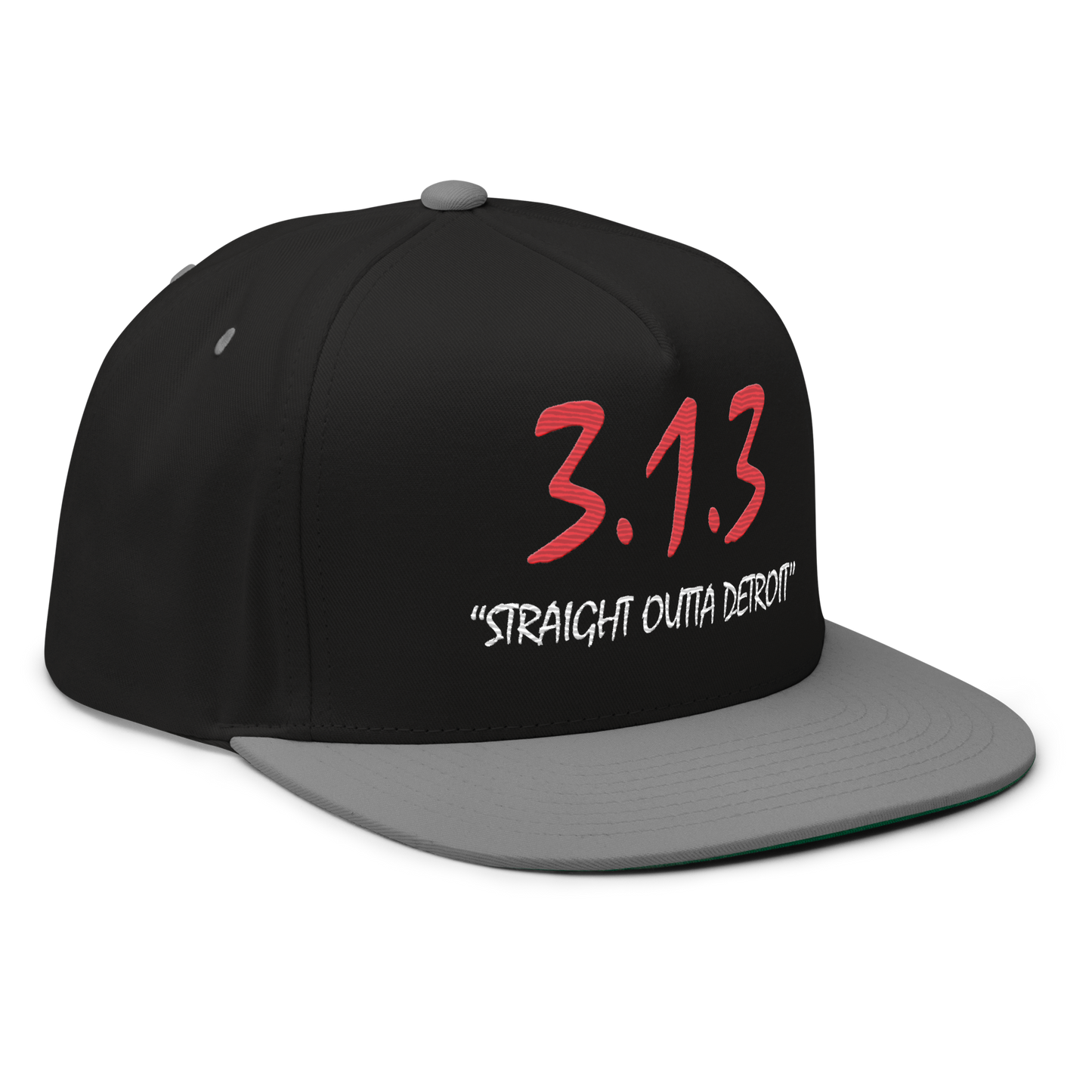 '313 Straight Outta Detroit' Snapback | 5-Panel