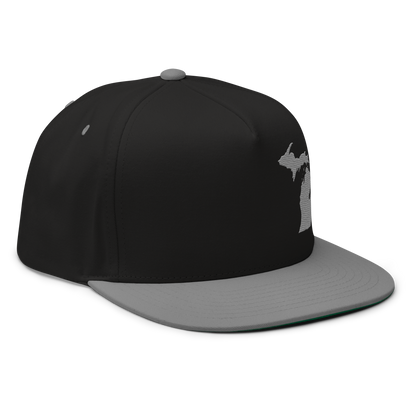 Michigan Snapback | 5-Panel - Grey Outline