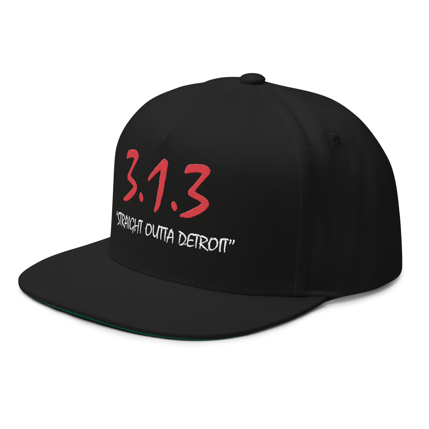 '313 Straight Outta Detroit' Snapback | 5-Panel