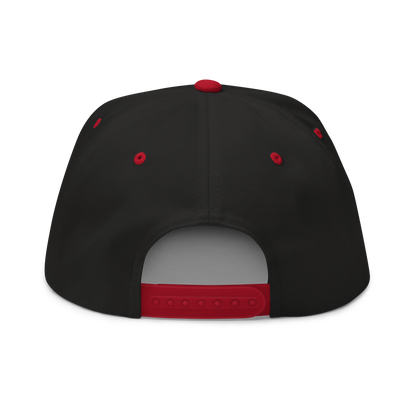 Detroit 'Old English D' Flat Bill Snapback (Patriotic Edition)