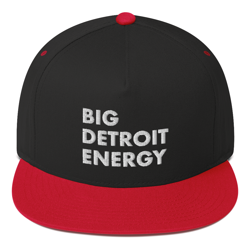 'Big Detroit Energy' Flat Bill Snapback