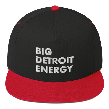 'Big Detroit Energy' Flat Bill Snapback