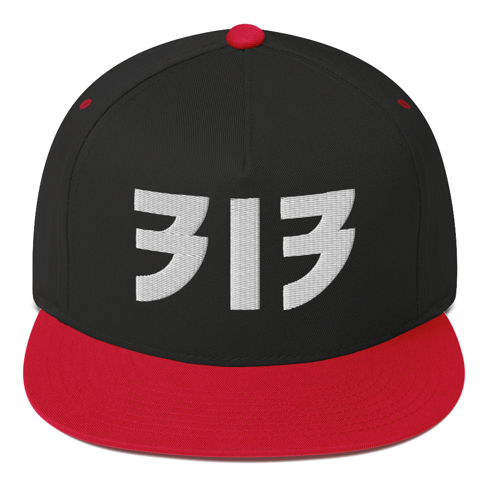 Detroit '313' Snapback (Glam Font) | 5-Panel