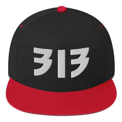 Detroit '313' Snapback (Glam Font) | 5-Panel