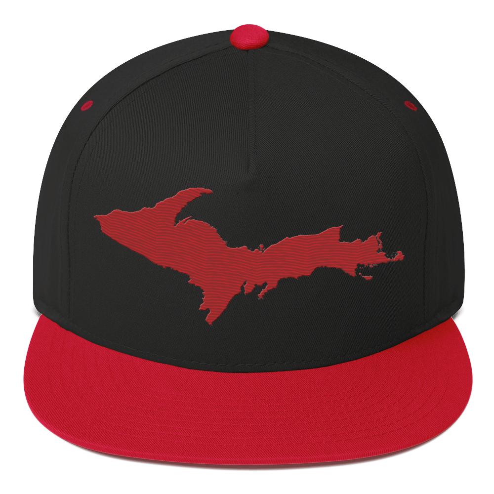 Upper Peninsula Snapback | 5-Panel - Red