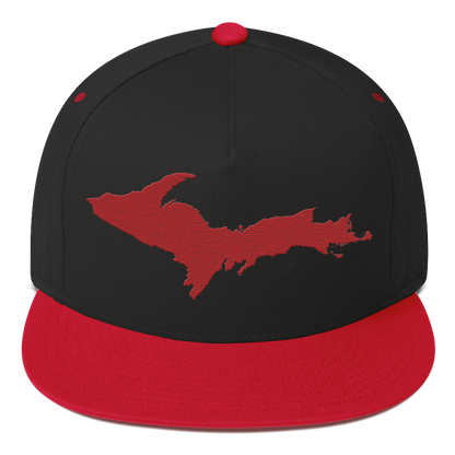 Upper Peninsula Snapback | 5-Panel - Red