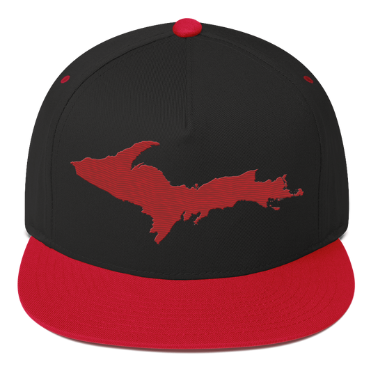 Upper Peninsula Snapback | 5-Panel - Red