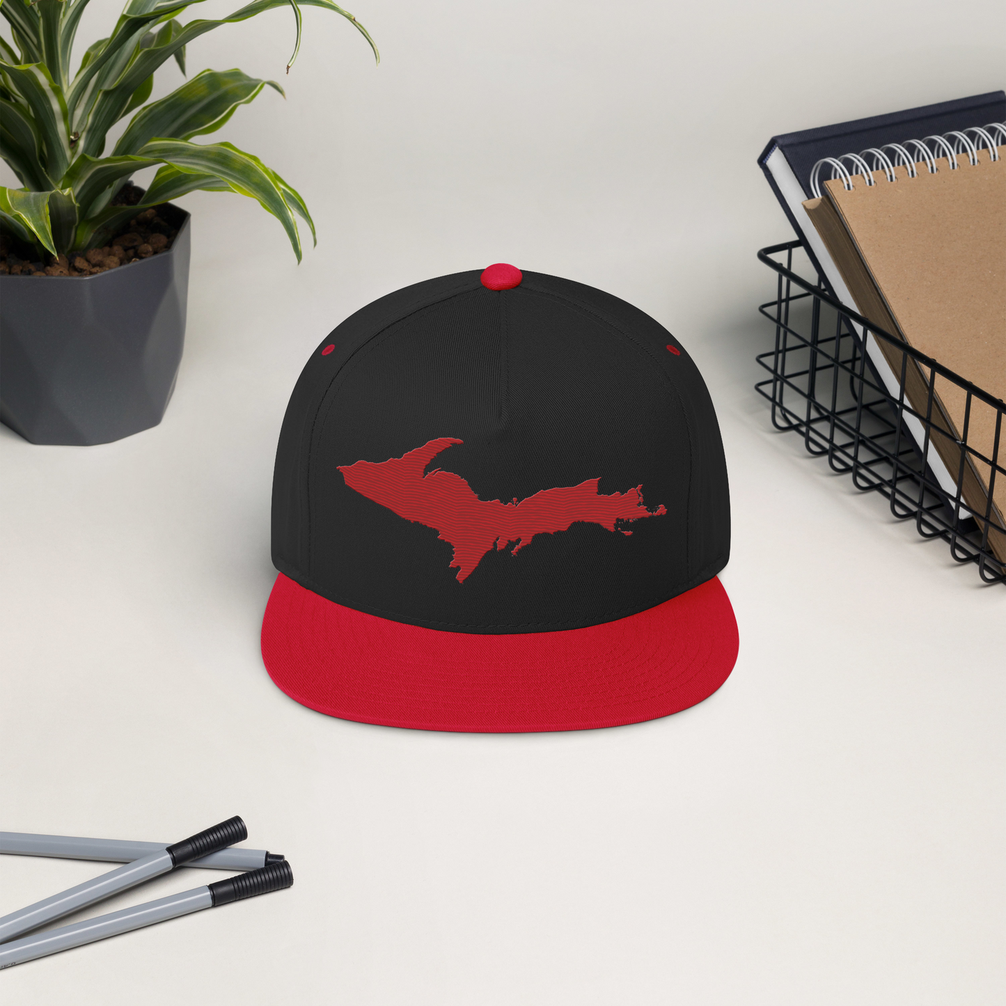 Upper Peninsula Snapback | 5-Panel - Red