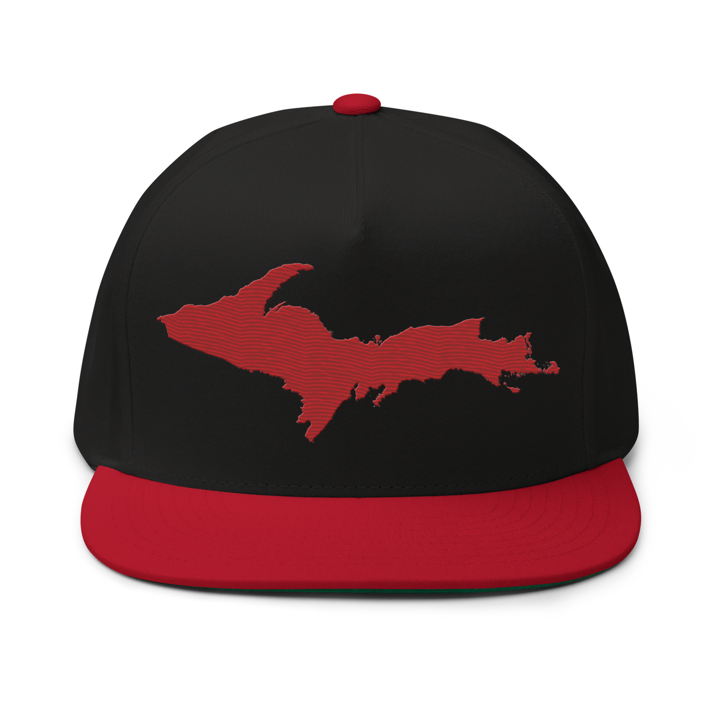 Upper Peninsula Snapback | 5-Panel - Red