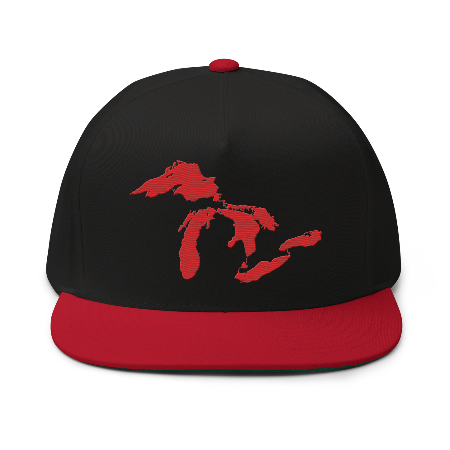 Great Lakes Snapback | 5-Panel - Red