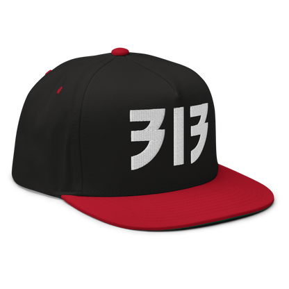 Detroit '313' Snapback (Glam Font) | 5-Panel