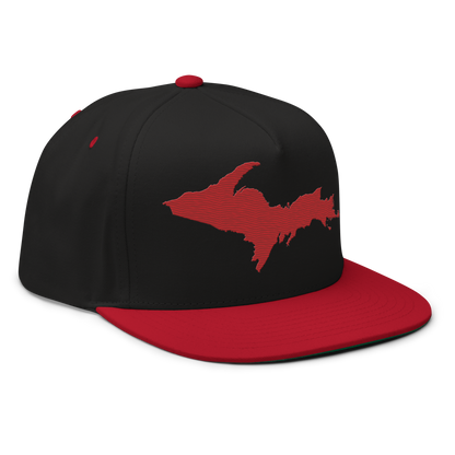 Upper Peninsula Snapback | 5-Panel - Red