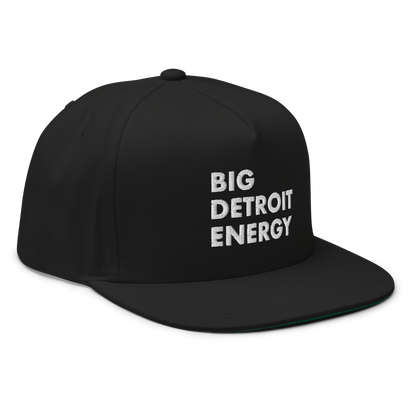 'Big Detroit Energy' Flat Bill Snapback