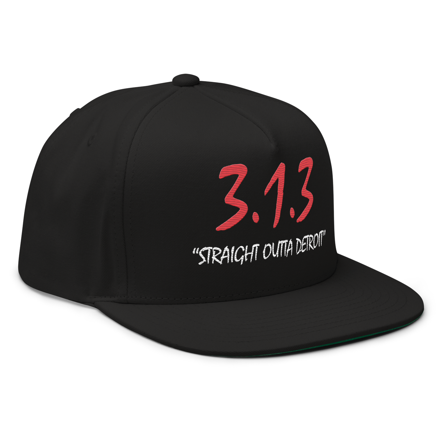 '313 Straight Outta Detroit' Snapback | 5-Panel