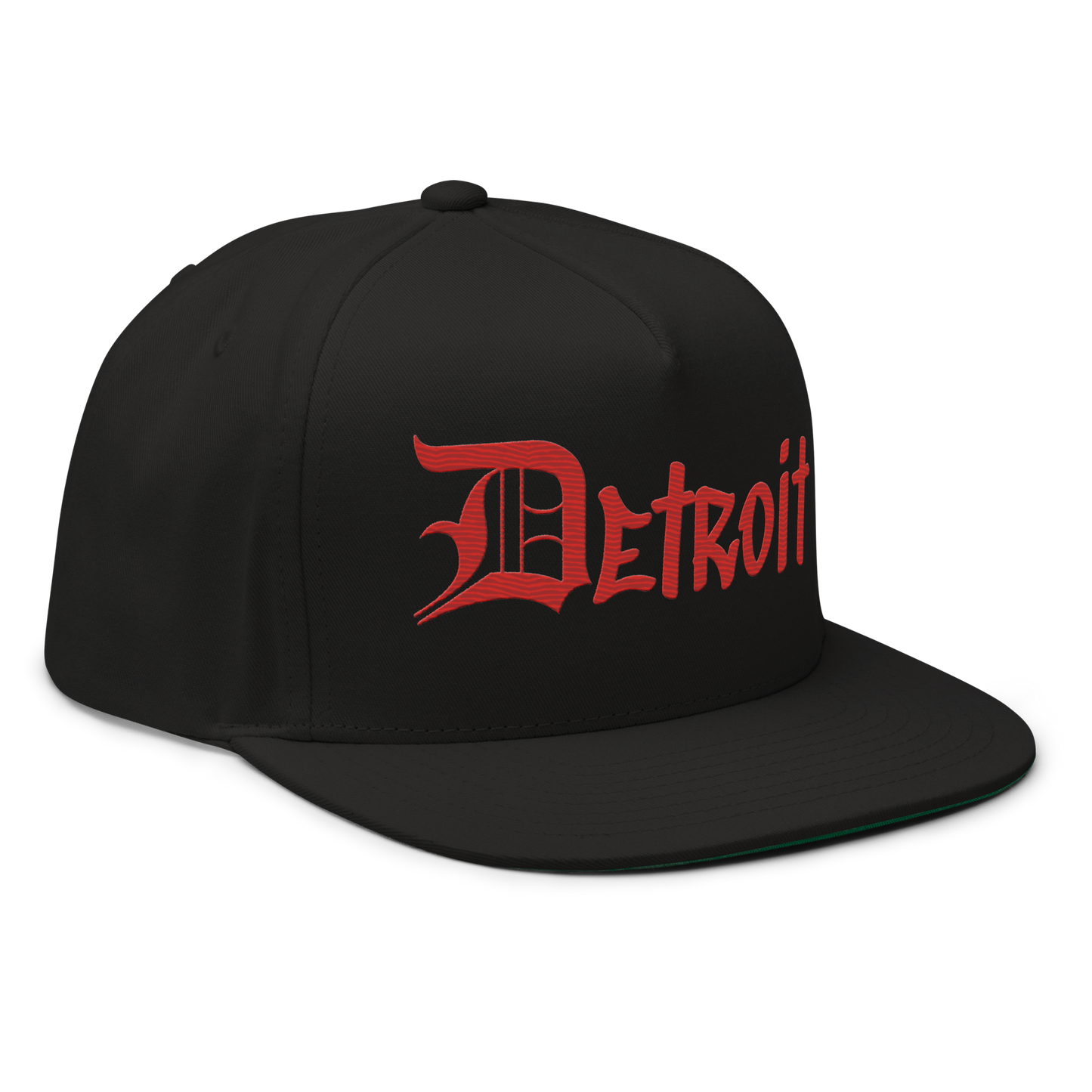 'Detroit' Snapback (OED Tag Font) | Aliform Red