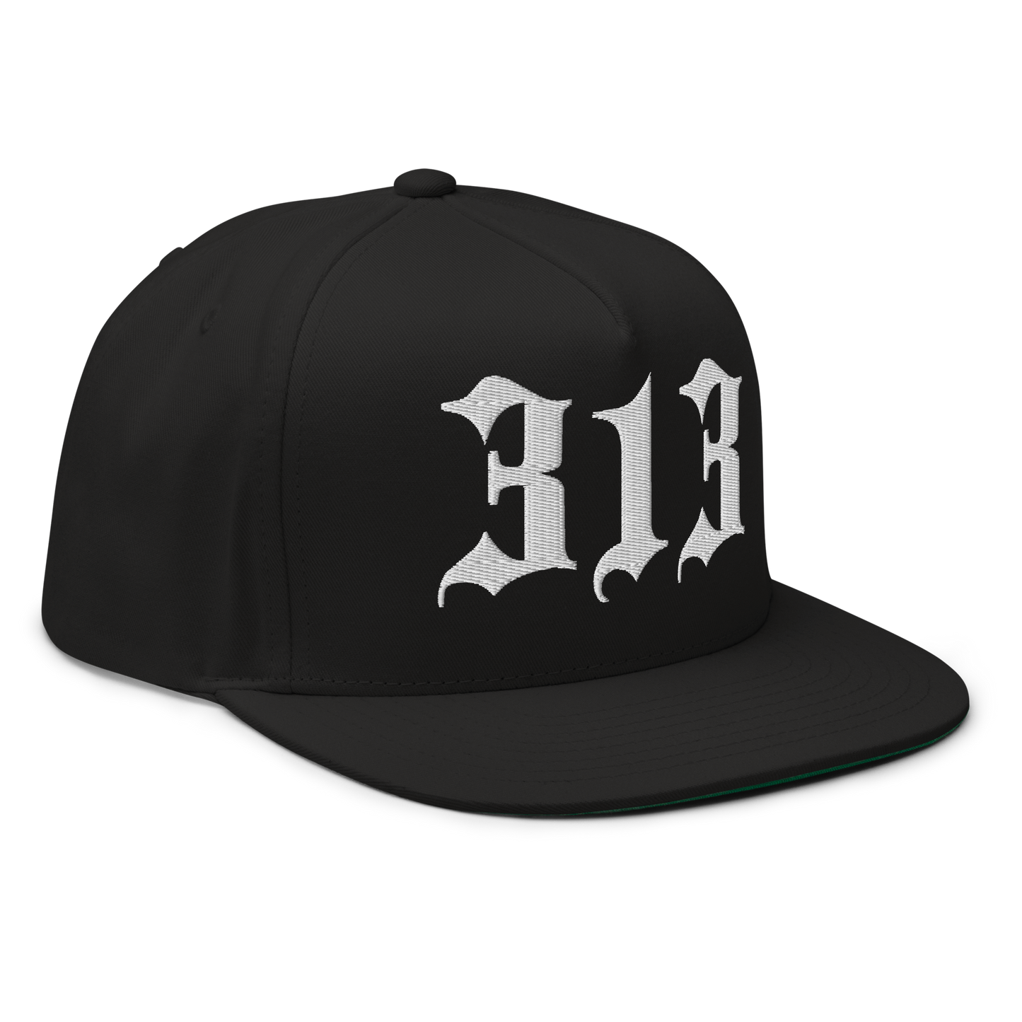 Detroit '313' Snapback (Old English Font) | 5-Panel