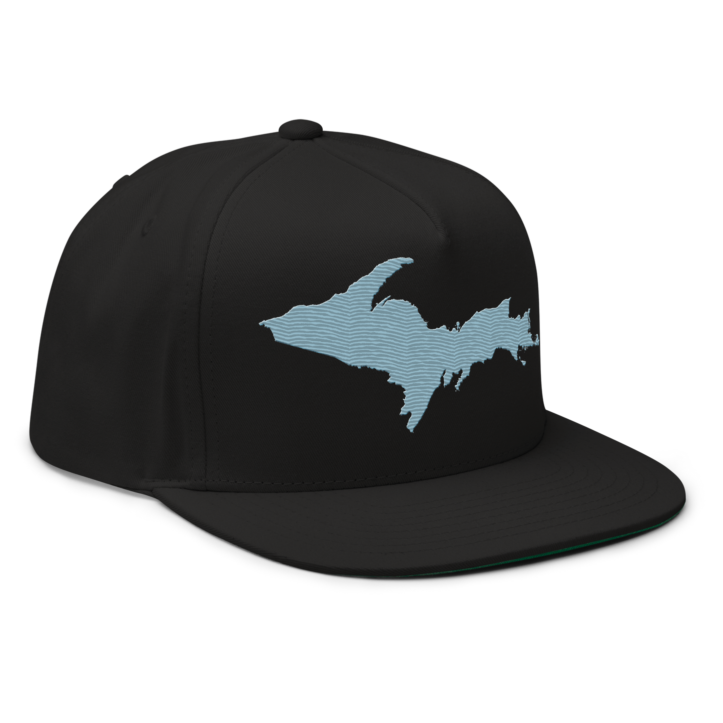 Upper Peninsula Snapback | 5-Panel - Opal Blue