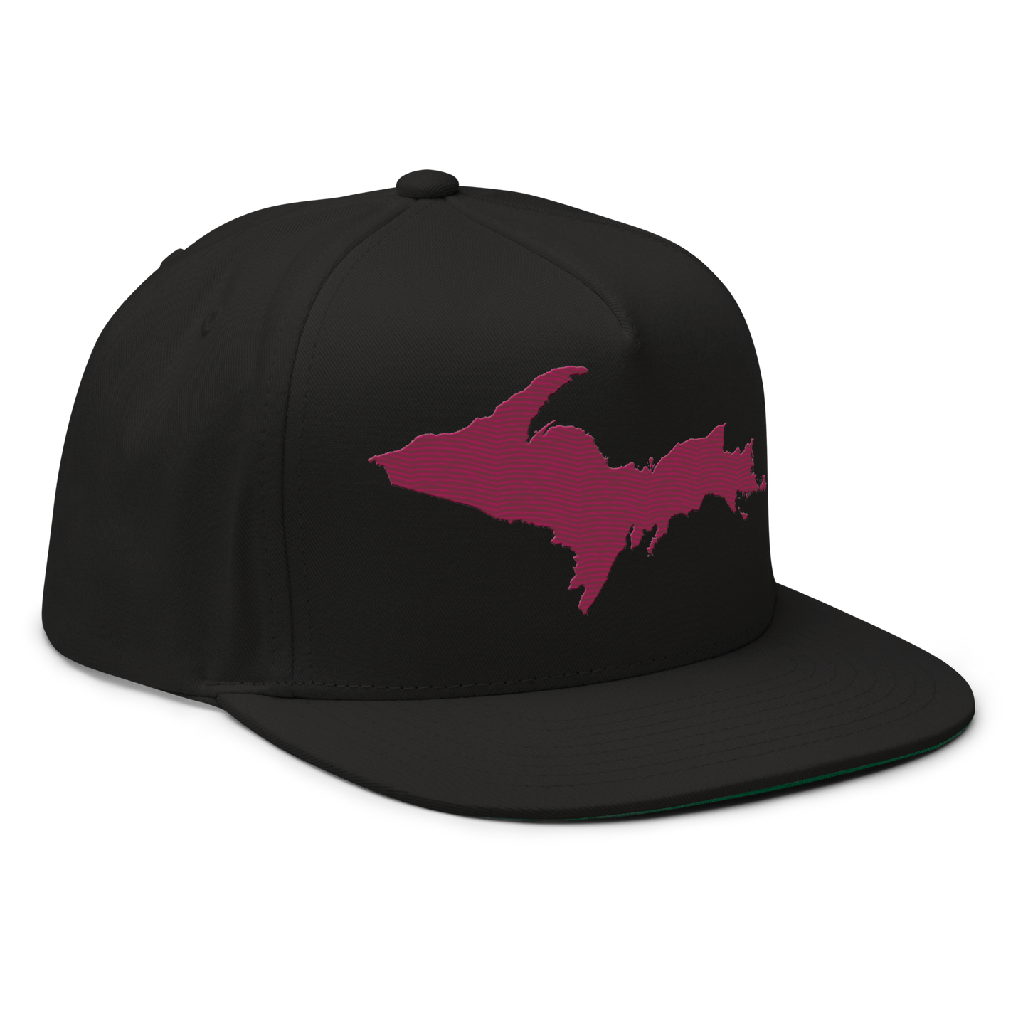 Upper Peninsula Snapback | 5-Panel - Ruby Red