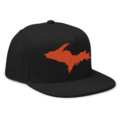 Upper Peninsula Snapback | 5-Panel - Maple Leaf Orange