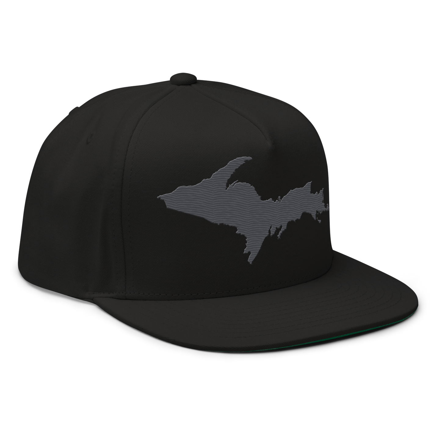 Upper Peninsula Snapback | 5-Panel - Iron Ore Grey