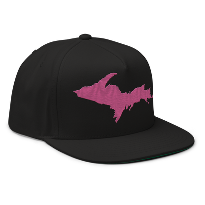 Upper Peninsula Snapback | 5-Panel - Apple Blossom Pink