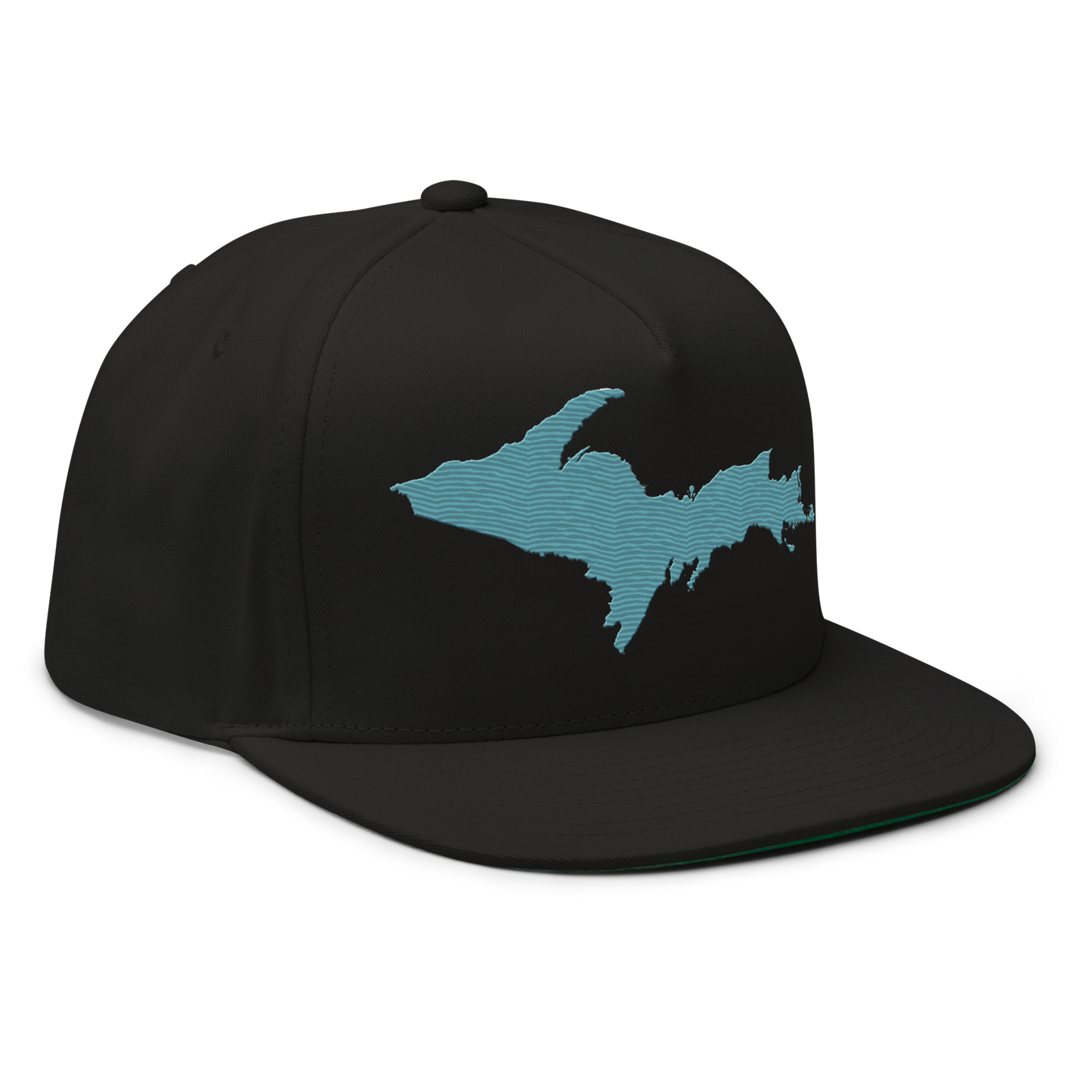 Upper Peninsula Snapback | 5-Panel - Huron Blue